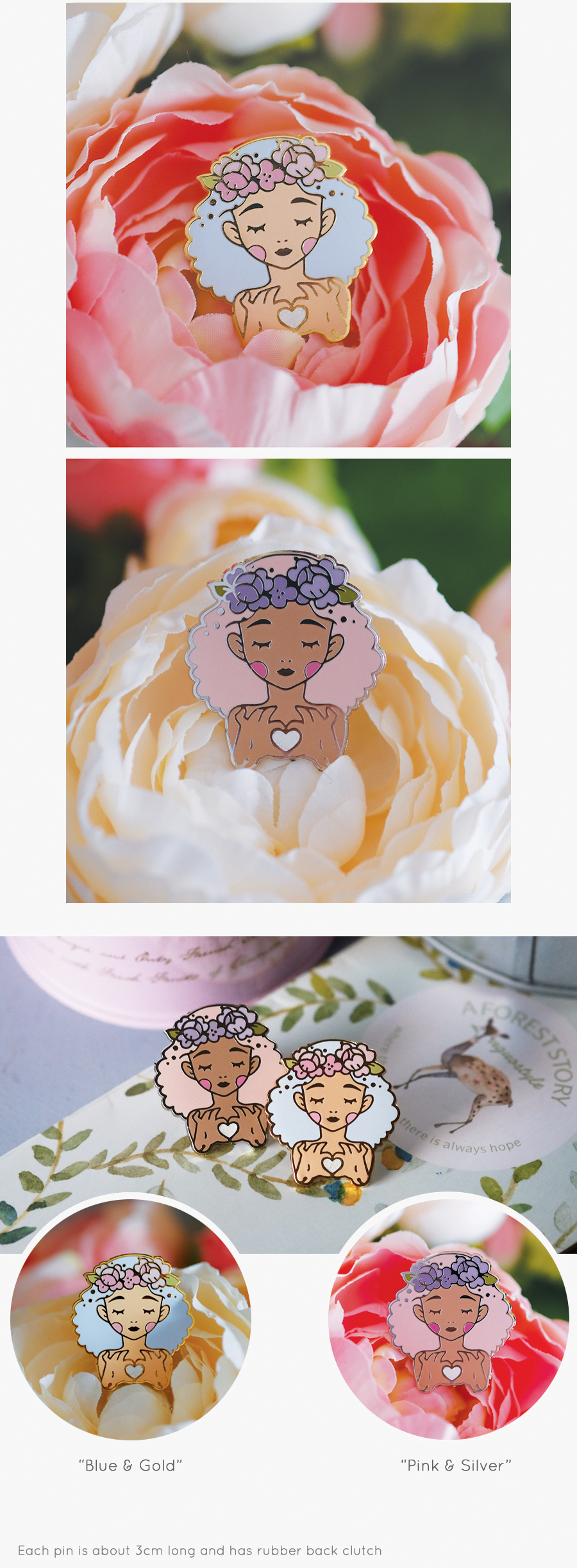 love dolls pins